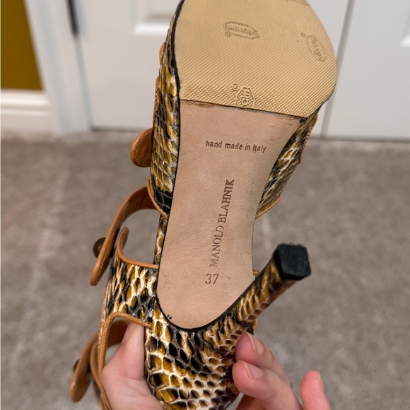 Manolo Blahnik sandals size 37 - Picture 4 of 6